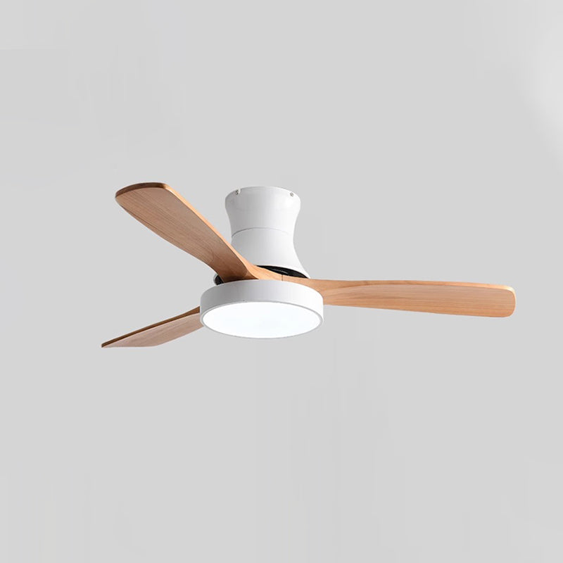 WOMO 3 Holzflügel Deckenventilator Lampe – WM5120