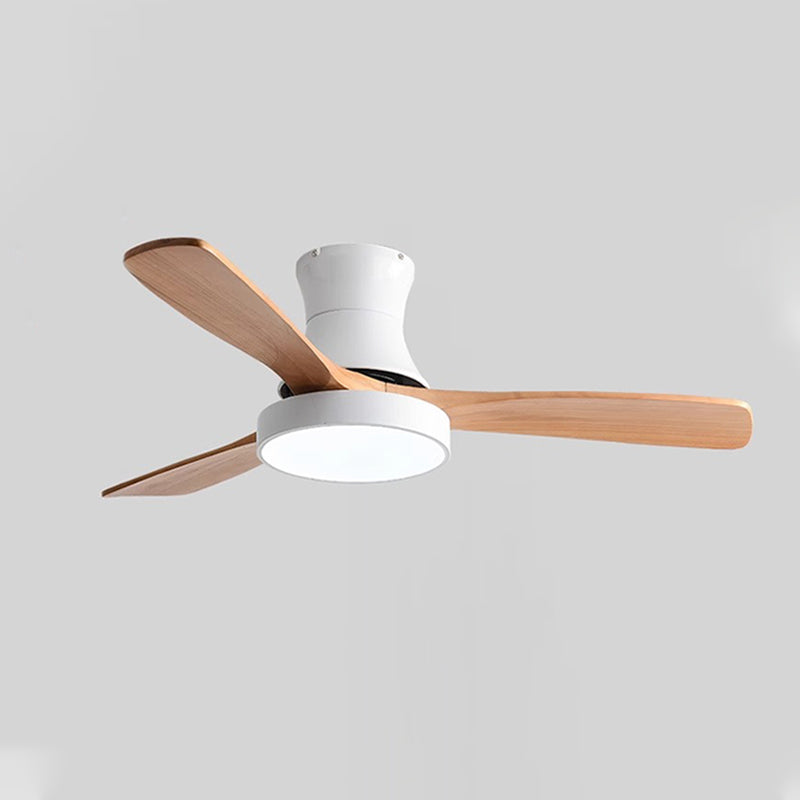 WOMO 3 Holzflügel Deckenventilator Lampe – WM5120