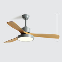 WOMO 3-Blatt-Modern-Deckenventilatorlampe-WM5123