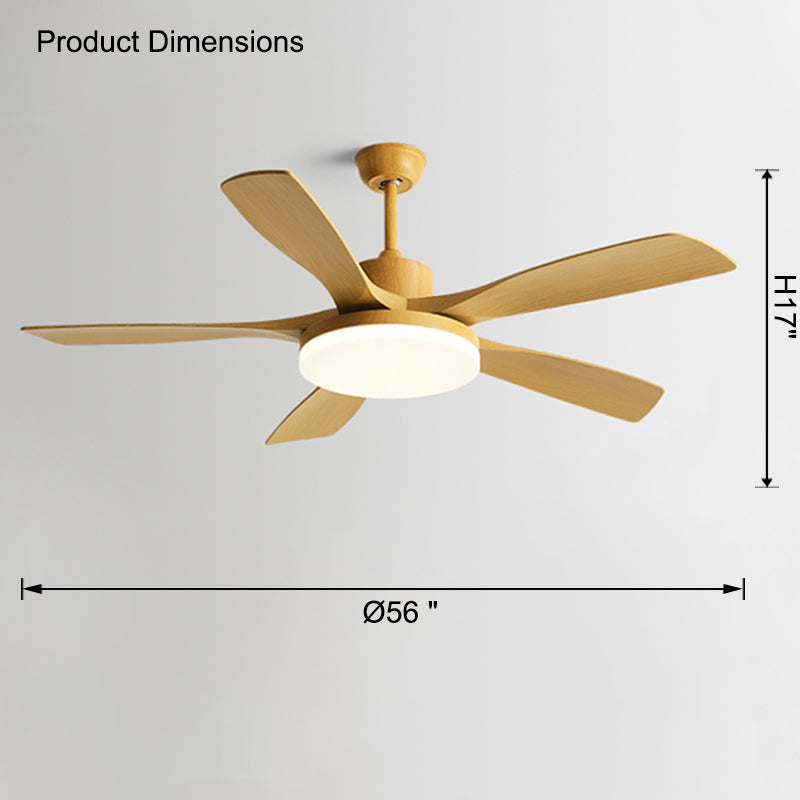 WOMO Scandi 5-Blatt-Deckenventilatorlampe-WM5125