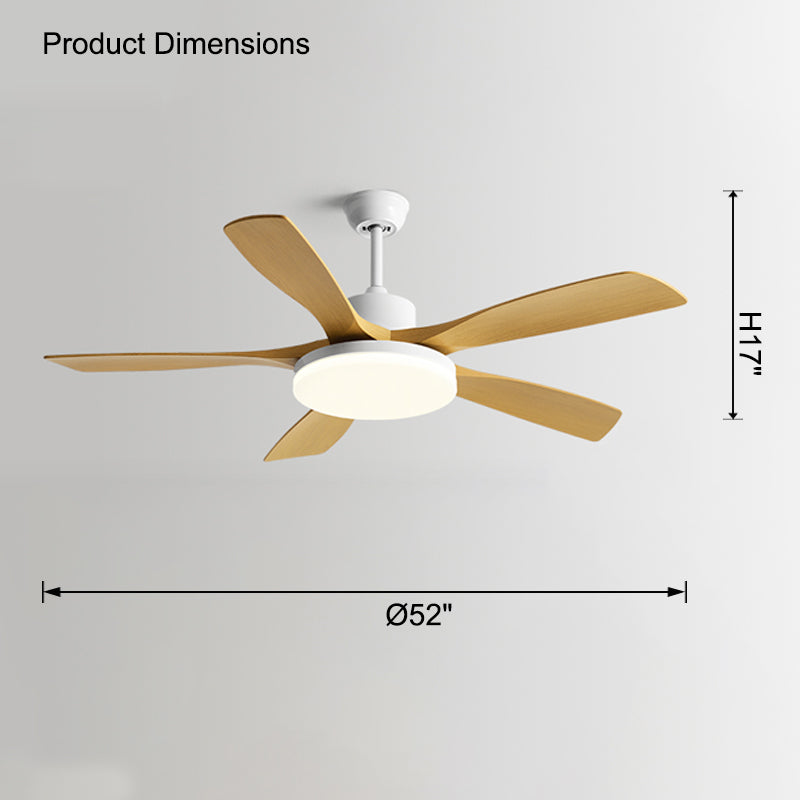 WOMO Scandi 5-Blatt-Deckenventilatorlampe-WM5125