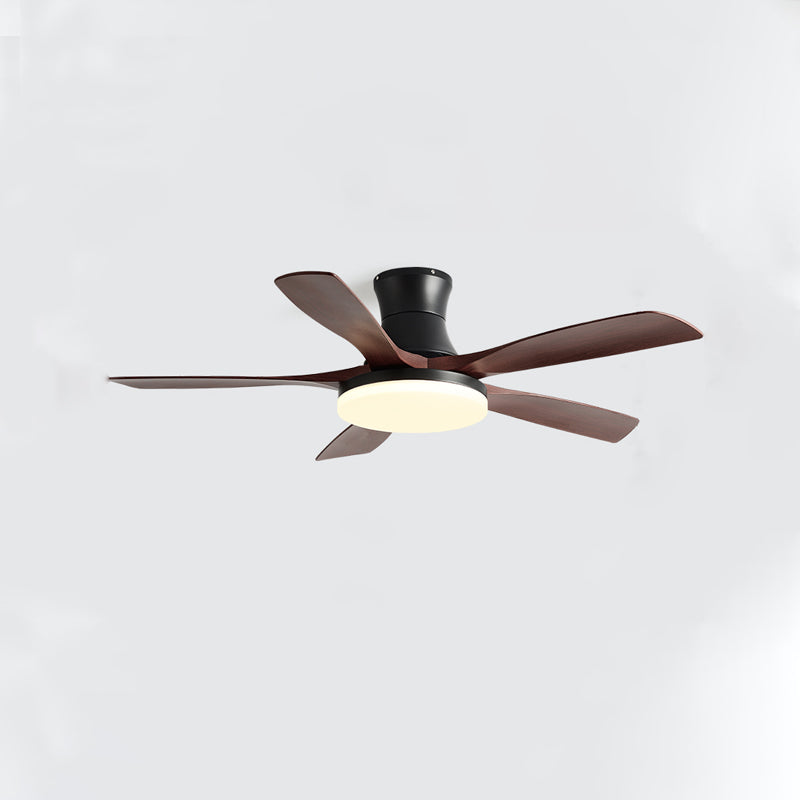 WOMO 5-Blatt-Deckenventilatorlampe, modern-WM5126