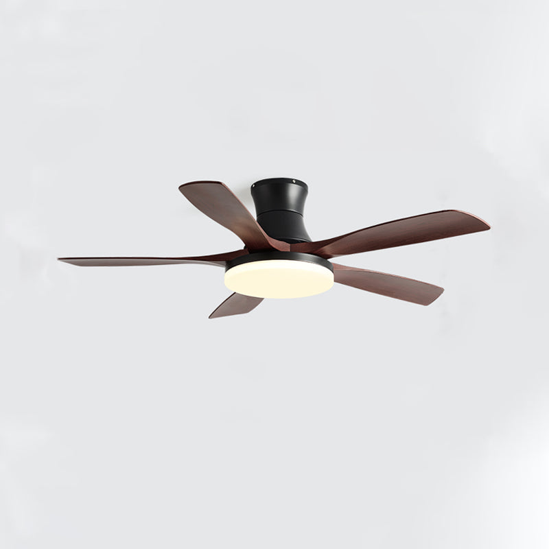 WOMO 5-Blatt-Deckenventilatorlampe, modern-WM5126