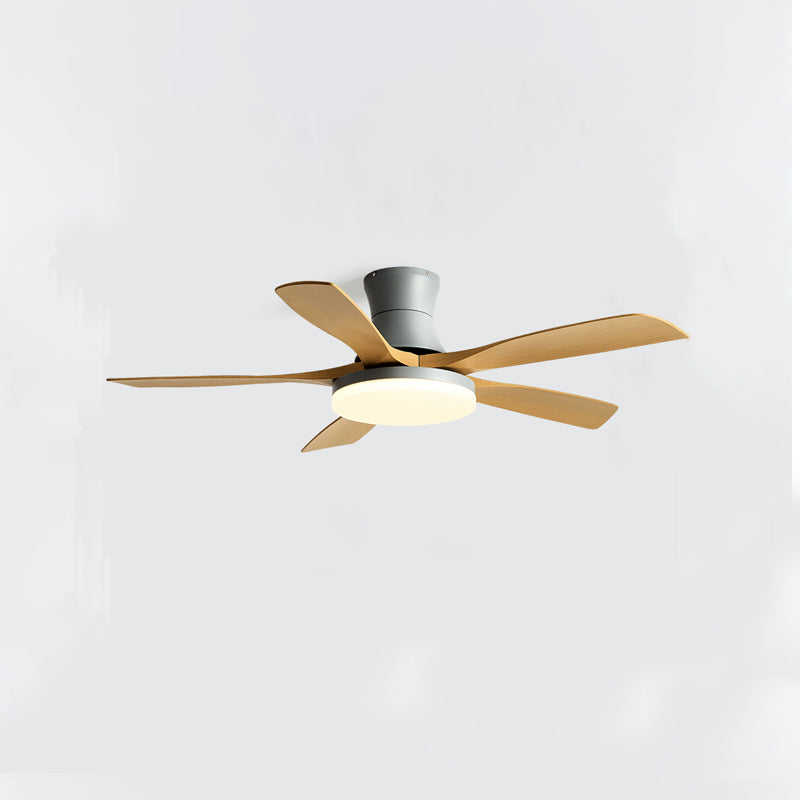 WOMO 5-Blatt-Deckenventilatorlampe, modern-WM5126