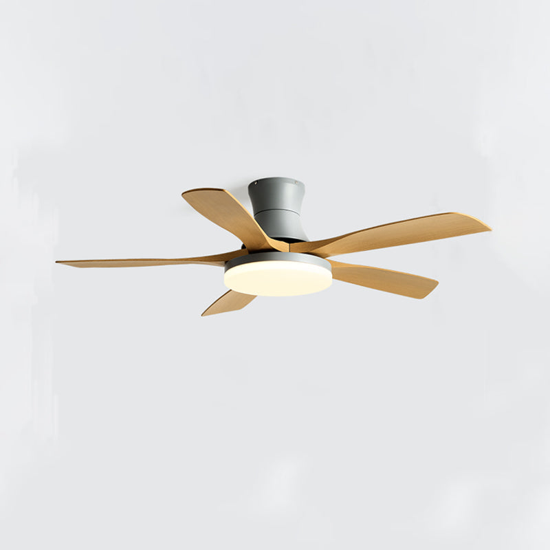 WOMO 5-Blatt-Deckenventilatorlampe, modern-WM5126