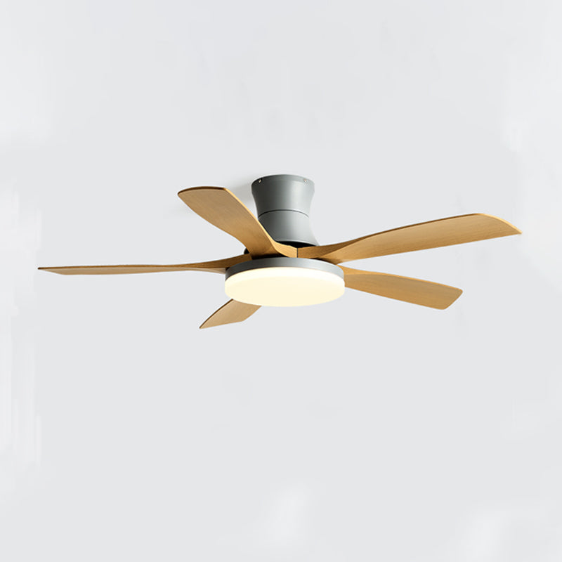 WOMO 5-Blatt-Deckenventilatorlampe, modern-WM5126