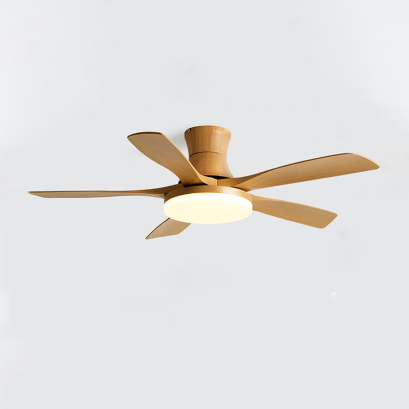 WOMO 5-Blatt-Deckenventilatorlampe, modern-WM5126