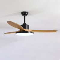 WOMO Scandi Ventilateur de plafond réversible avec lumière WM5002