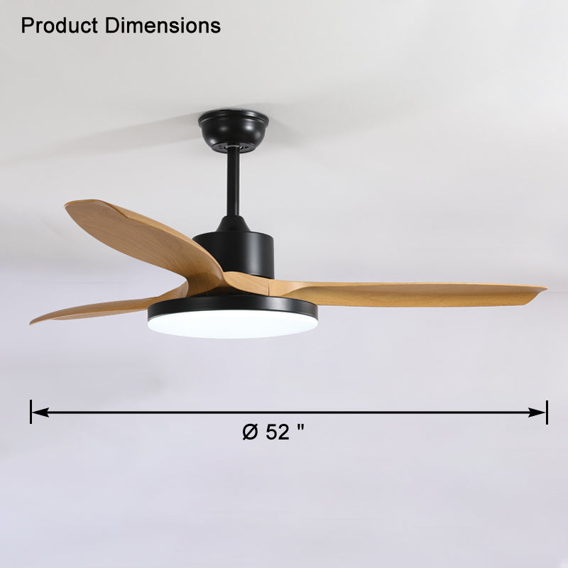 WOMO Scandi Wende-Deckenventilator mit Licht-WM5002