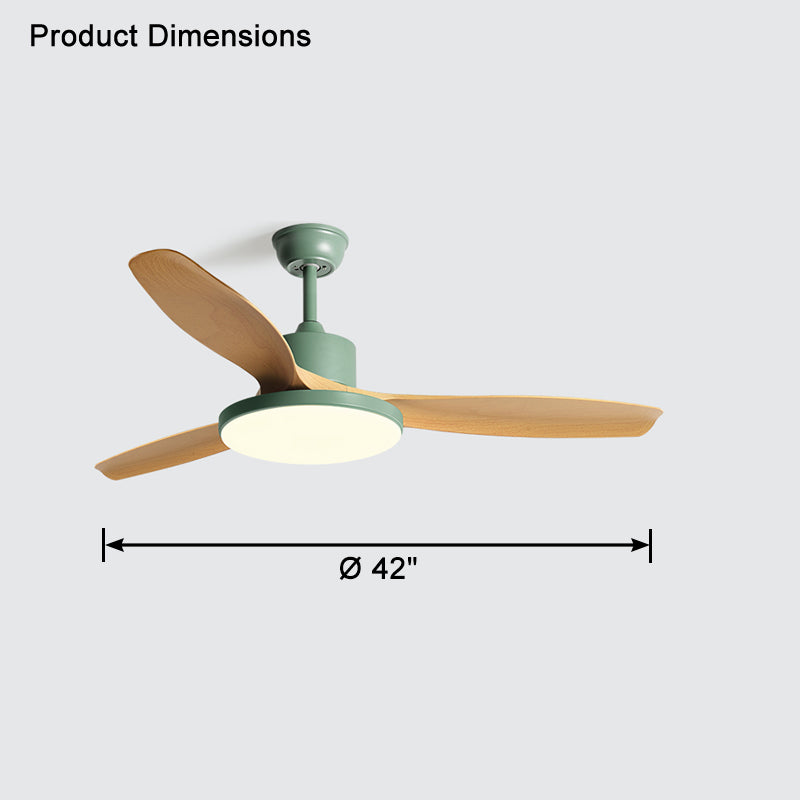 WOMO 3 Blade Ceiling Fan Lamp-WM5127
