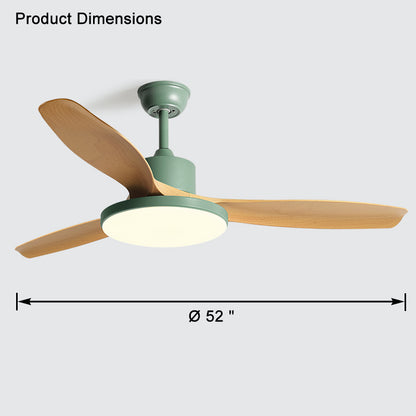 WOMO 3 Blade Ceiling Fan Lamp-WM5127