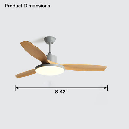 WOMO 3 Blade Ceiling Fan Lamp-WM5127