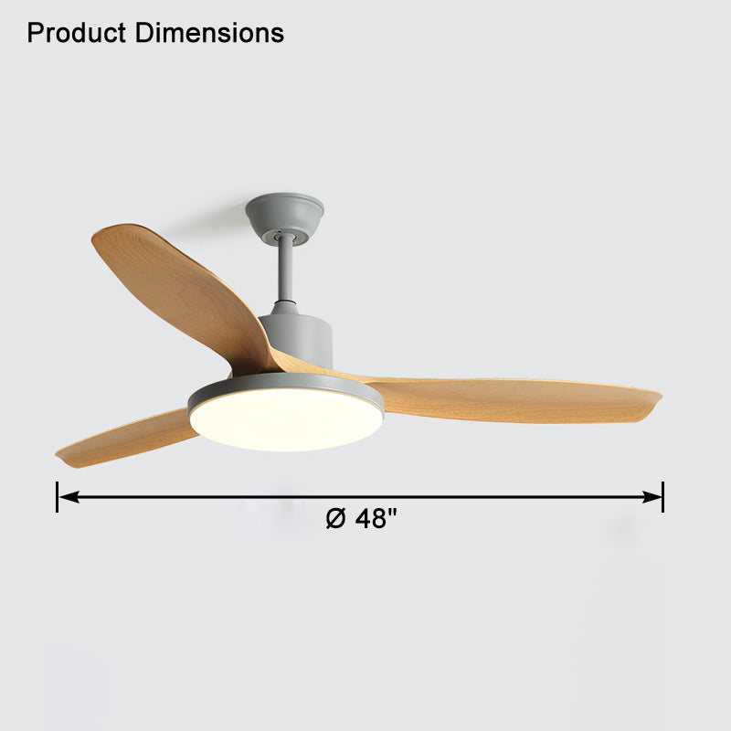 WOMO 3 Blade Ceiling Fan Lamp-WM5127