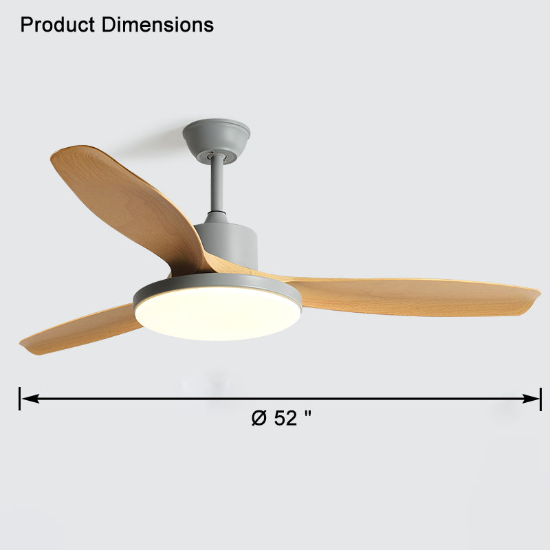 WOMO 3 Blade Ceiling Fan Lamp-WM5127