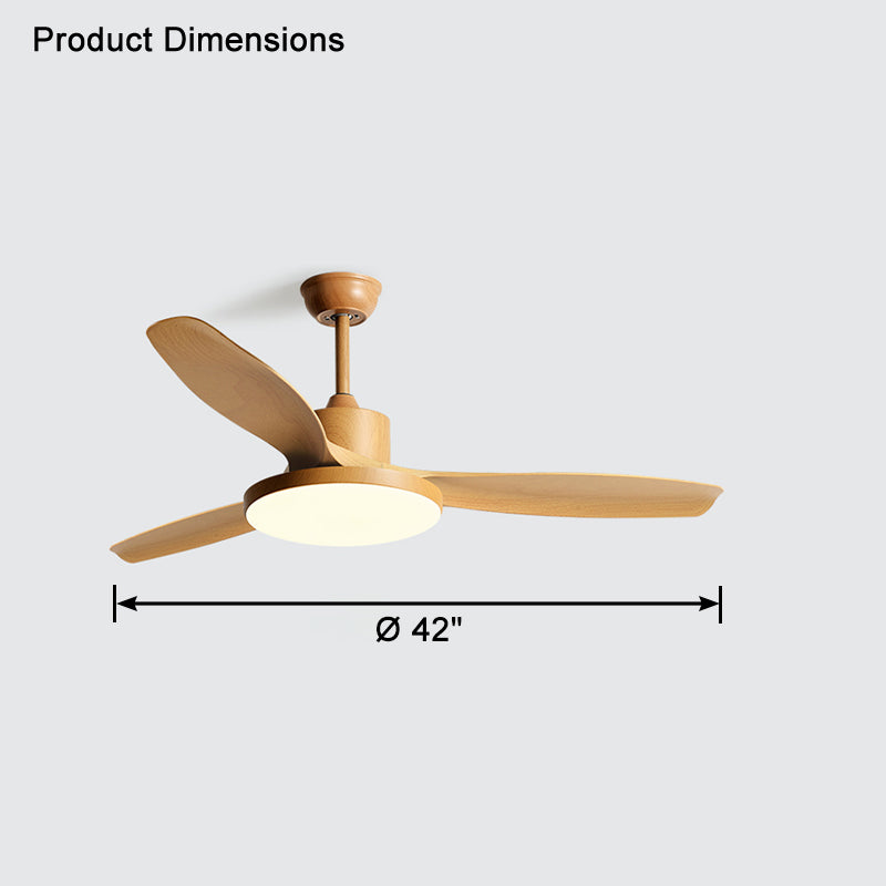 WOMO 3 Blade Ceiling Fan Lamp-WM5127