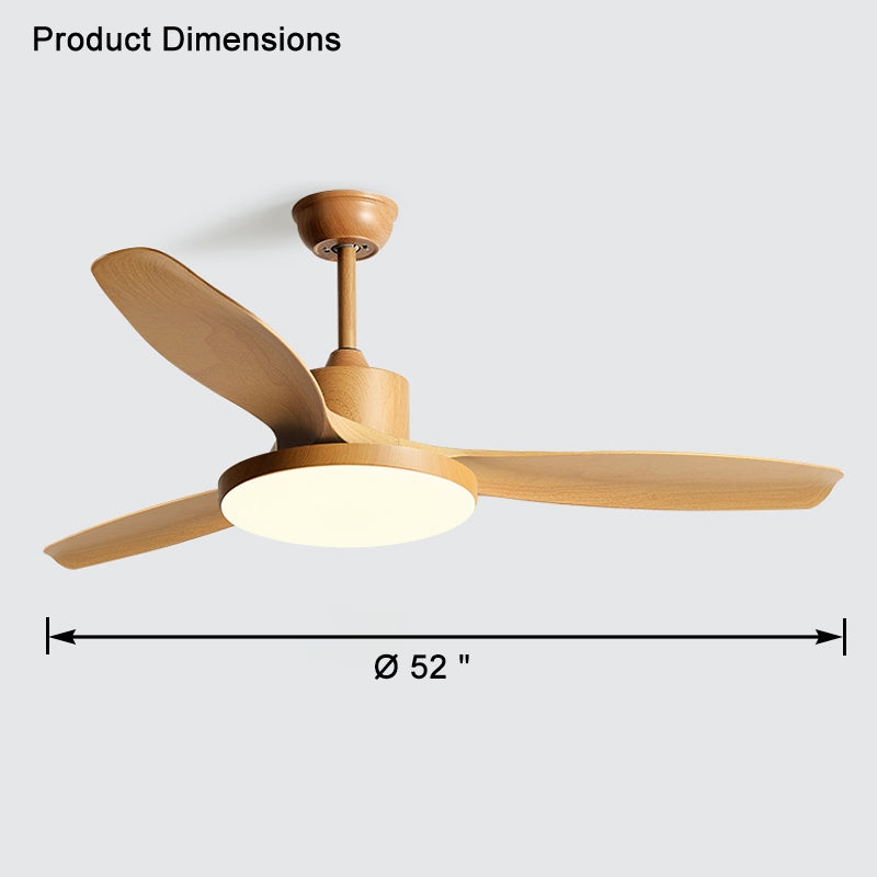 WOMO 3 Blade Ceiling Fan Lamp-WM5127