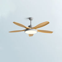 WOMO 5-Blatt-Modern-Deckenventilator-Leuchte-WM5129