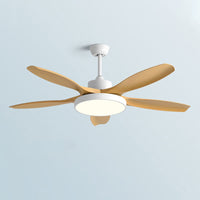 WOMO 5-Blatt-Modern-Deckenventilator-Leuchte-WM5129