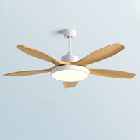 WOMO 5-Blatt-Modern-Deckenventilator-Leuchte-WM5129