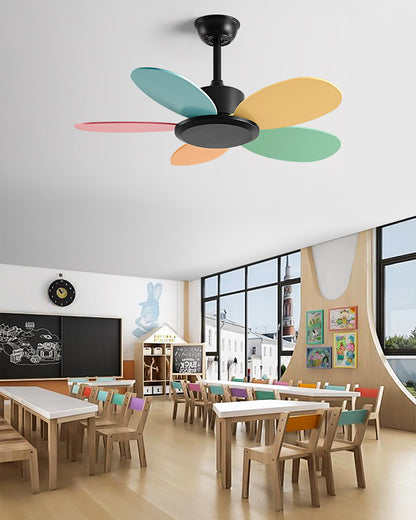 WOMO 36 Inch Children Wood Ceiling Fan - WM5152