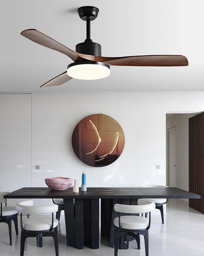 WOMO 42" Wood-look Ceiling Fan Lamp - WM5154