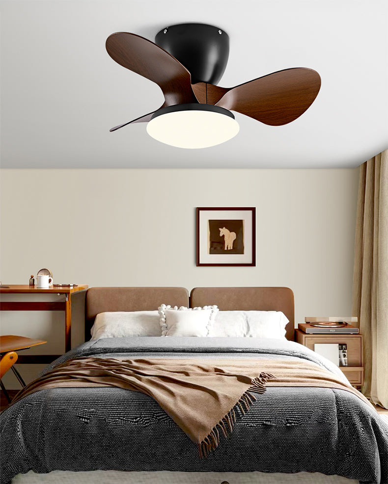 WOMO 24 Inch Small Low Profile Ceiling Fan Lamp - WM5159
