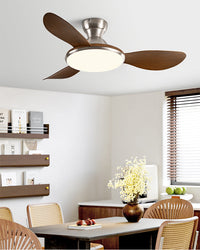 WOMO Ceiling Fan Lamp with Flat Design - WM5164
