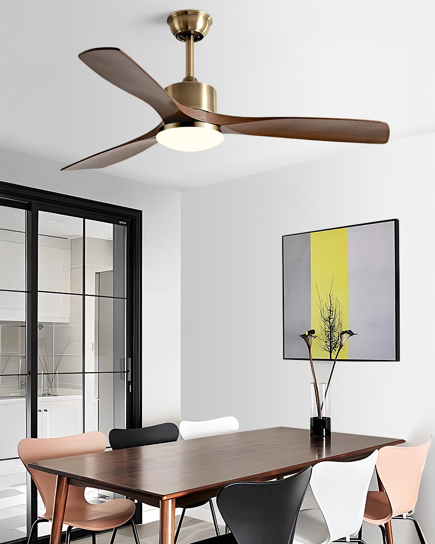 WOMO Deckenventilatorlampe mit 3 Flügeln - WM5178