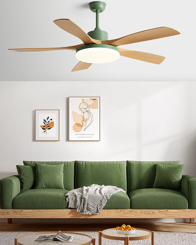 WOMO 56 inch 5 Blade Ceiling Fan Lamp - WM5182