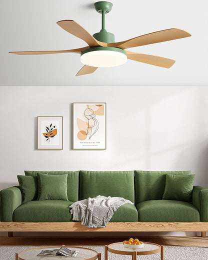 WOMO 56 inch 5 Blade Ceiling Fan Lamp - WM5182