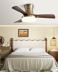 WOMO Flache Deckenventilatorlampe - WM5183a
