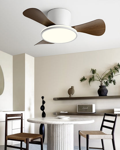 WOMO 28 Inch Small Hugger Ceiling Fan Lamp - WM5186