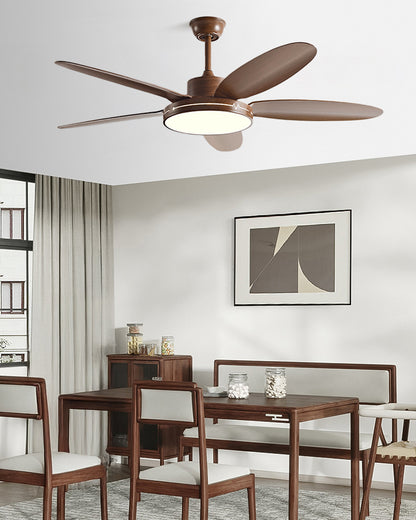 WOMO 5 Blade Modern Ceiling Fan Lamp - WM5189
