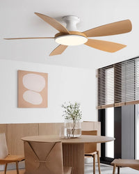 WOMO Plafonnier ventilateur à profil bas moderne - WM5190