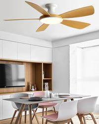 WOMO Plafonnier ventilateur à profil bas moderne - WM5190