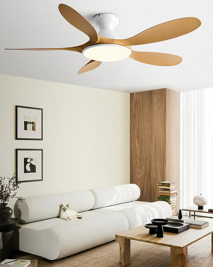 WOMO Large Low Profile Ceiling Fan Lamp - WM5195
