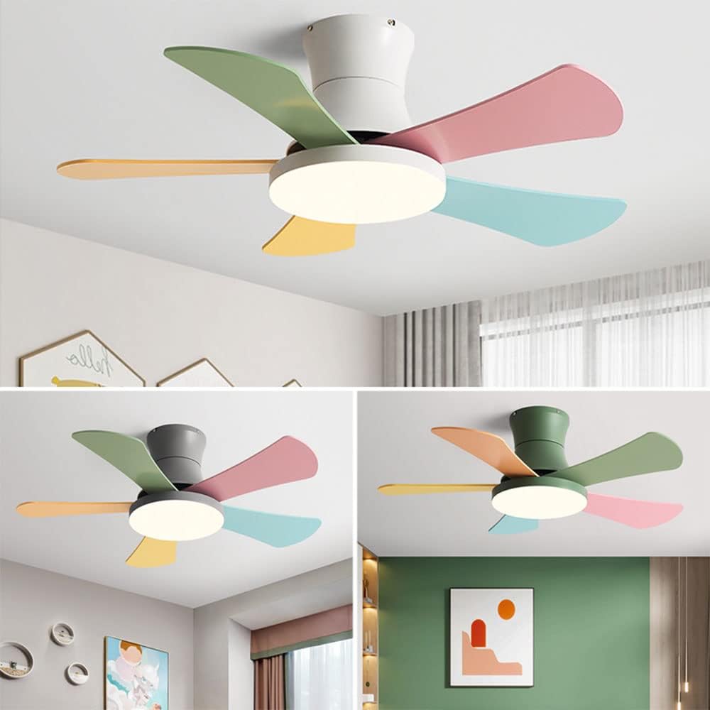 Ventilateur de Plafond Plat avec Lumière WOMO Scandi-WM5086
