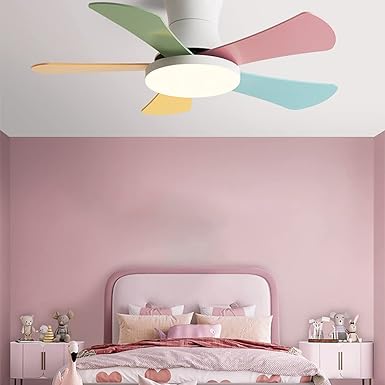 Ventilateur de Plafond Plat avec Lumière WOMO Scandi-WM5086