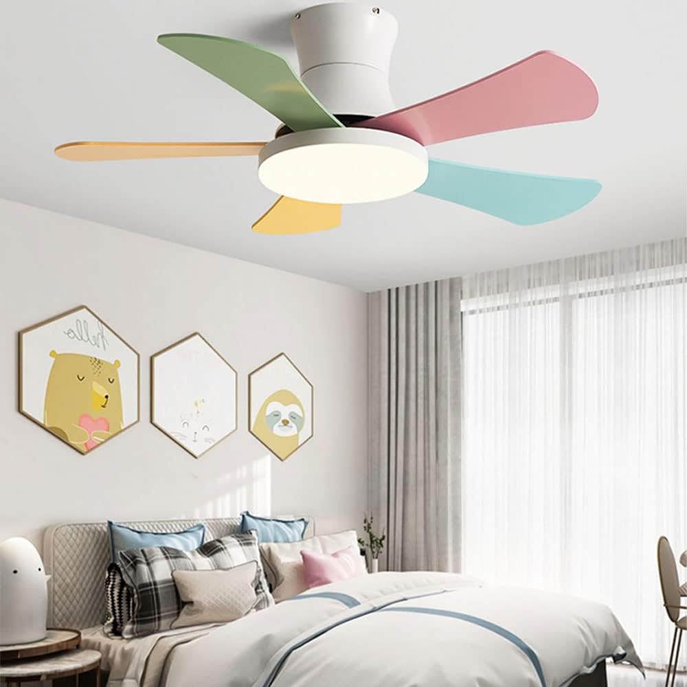 Ventilateur de Plafond Plat avec Lumière WOMO Scandi-WM5086