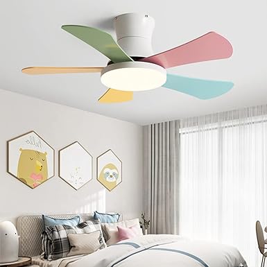 Ventilateur de Plafond Plat avec Lumière WOMO Scandi-WM5086