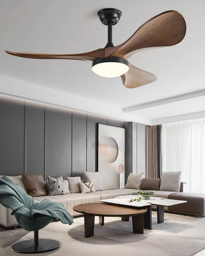 WOMO 3 Blade Modern Ceiling Fan Lamp - WM5200