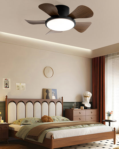 WOMO 30 Inch Low Profile Ceiling Fan Lamp-WM5205
