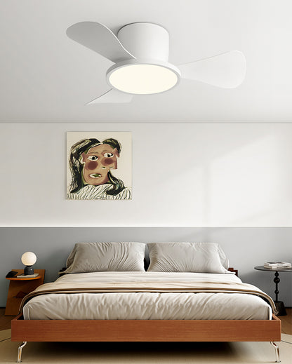 WOMO 30 Inch Low Profile Ceiling Fan Lamp-WM5205