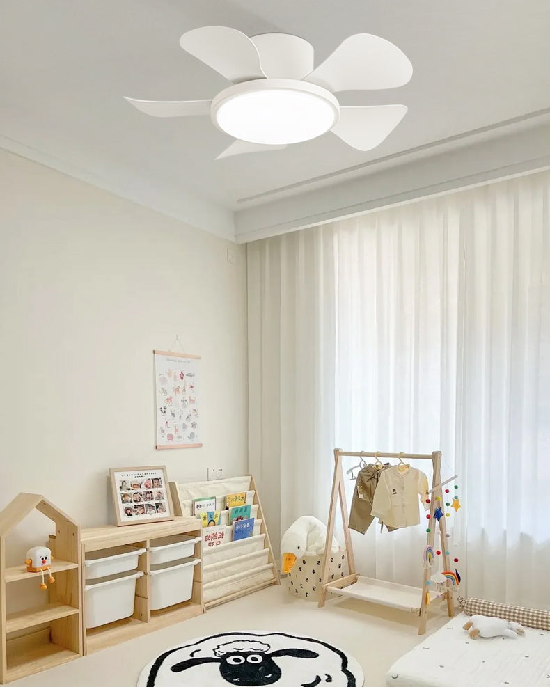WOMO 30 Inch Low Profile Ceiling Fan Lamp-WM5205
