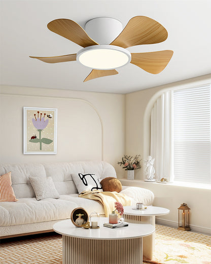 WOMO 30 Inch Low Profile Ceiling Fan Lamp-WM5205