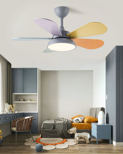 WOMO Modern Children Ceiling Fan Lamp - WM5207