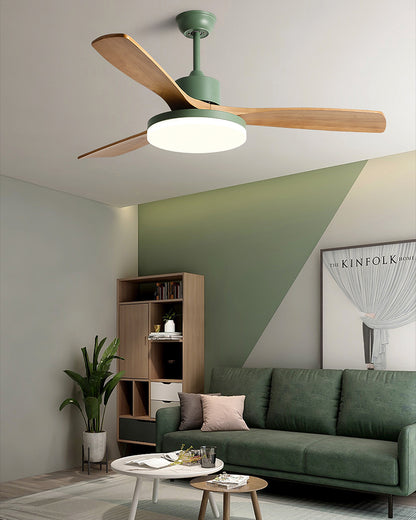 WOMO 3 Blade Modern Ceiling Fan Lamp - WM5210