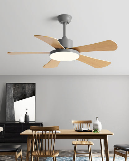 WOMO 5 Blade Children Ceiling Fan Lamp-WM5211