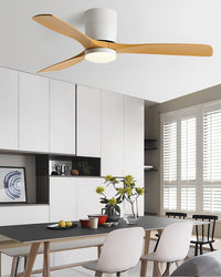 WOMO Moderne Flachbau-Deckenventilatorleuchte – WM5215