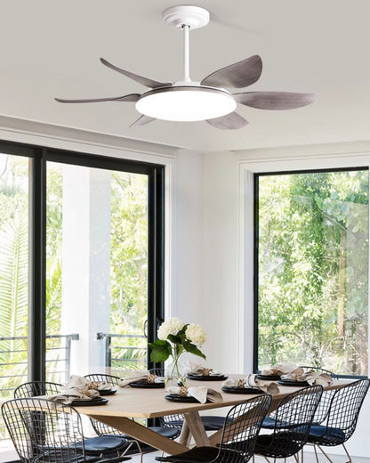 WOMO 6 Blade Large Ceiling Fan Lamp-WM5216